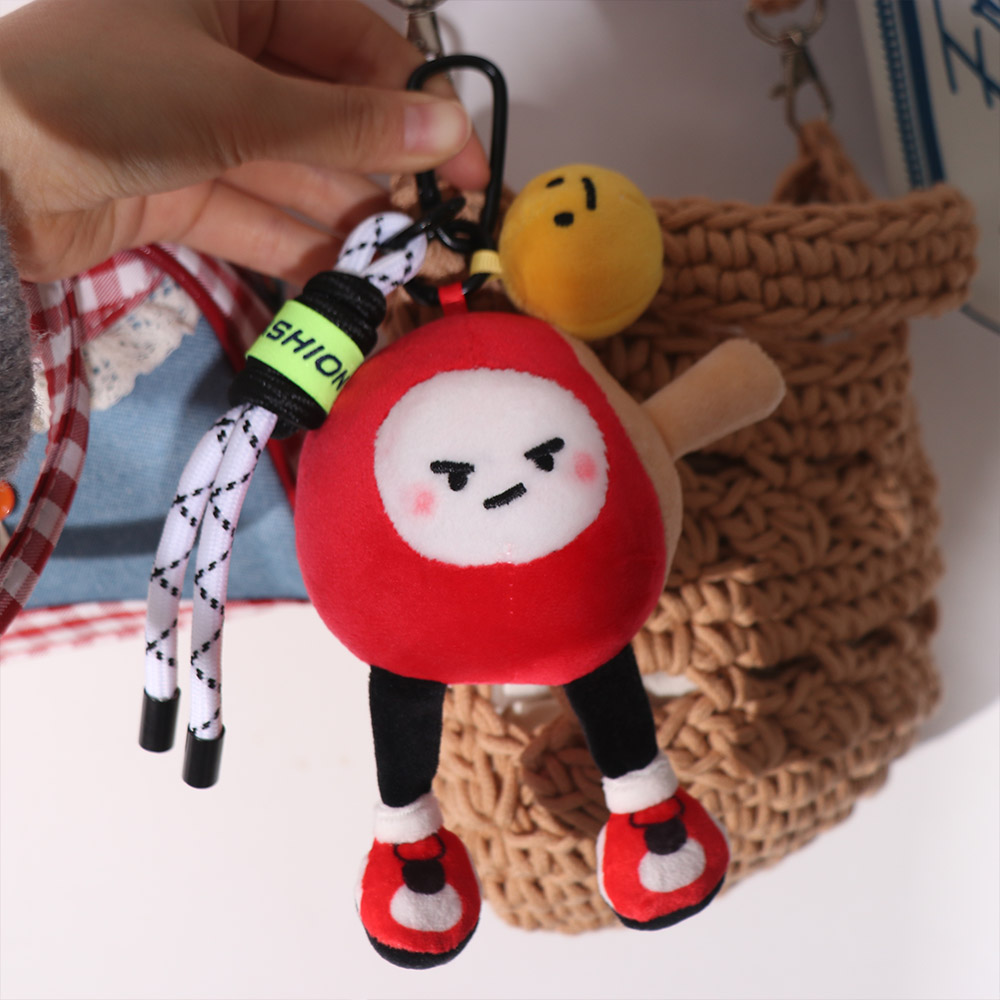Table Tennis Keychain - Cute PP Cotton Table Tennis Collection