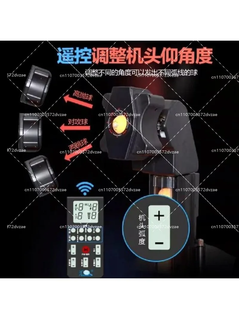 Table Tennis Gun - Full-Automatic Programmable Robot Table Tennis Serving