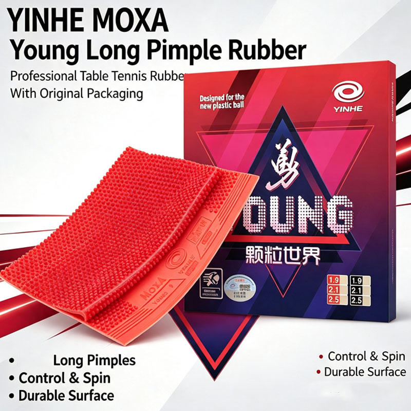 Table Tennis Double - Original YINHE YOUNG Long Pips‑Out Table