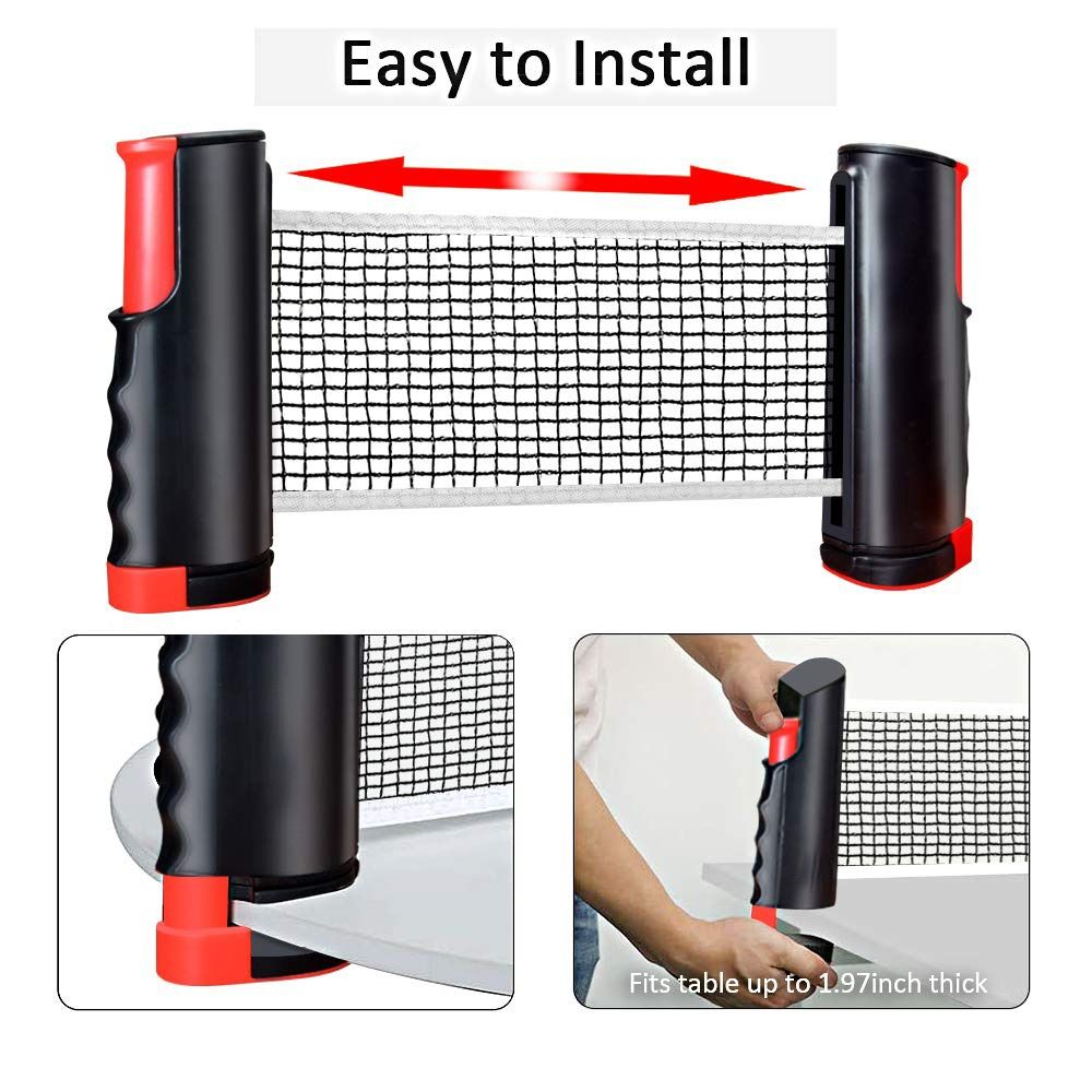 Retractable Net Ping Pong Net  - Table Tennis Online 评论和价格