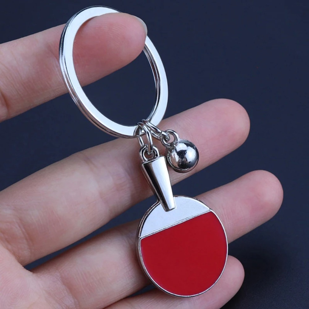 Mini Pingpong Bat Ball Keychai - Table Tennis Keychain 评论和价格