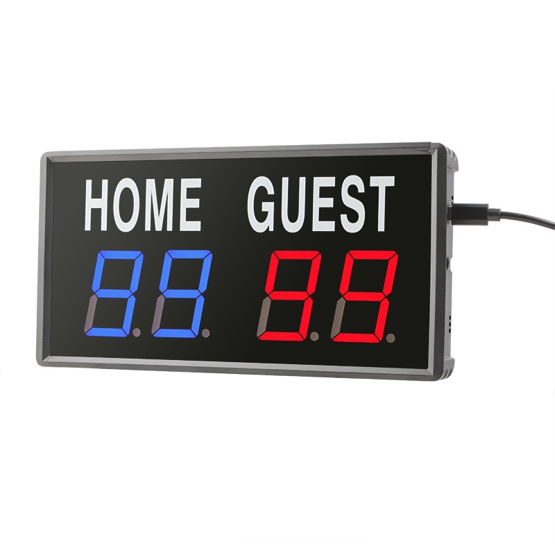 4 Digit LED Electronic Scorebo - Table Tennis Scoreboard 评论和价格