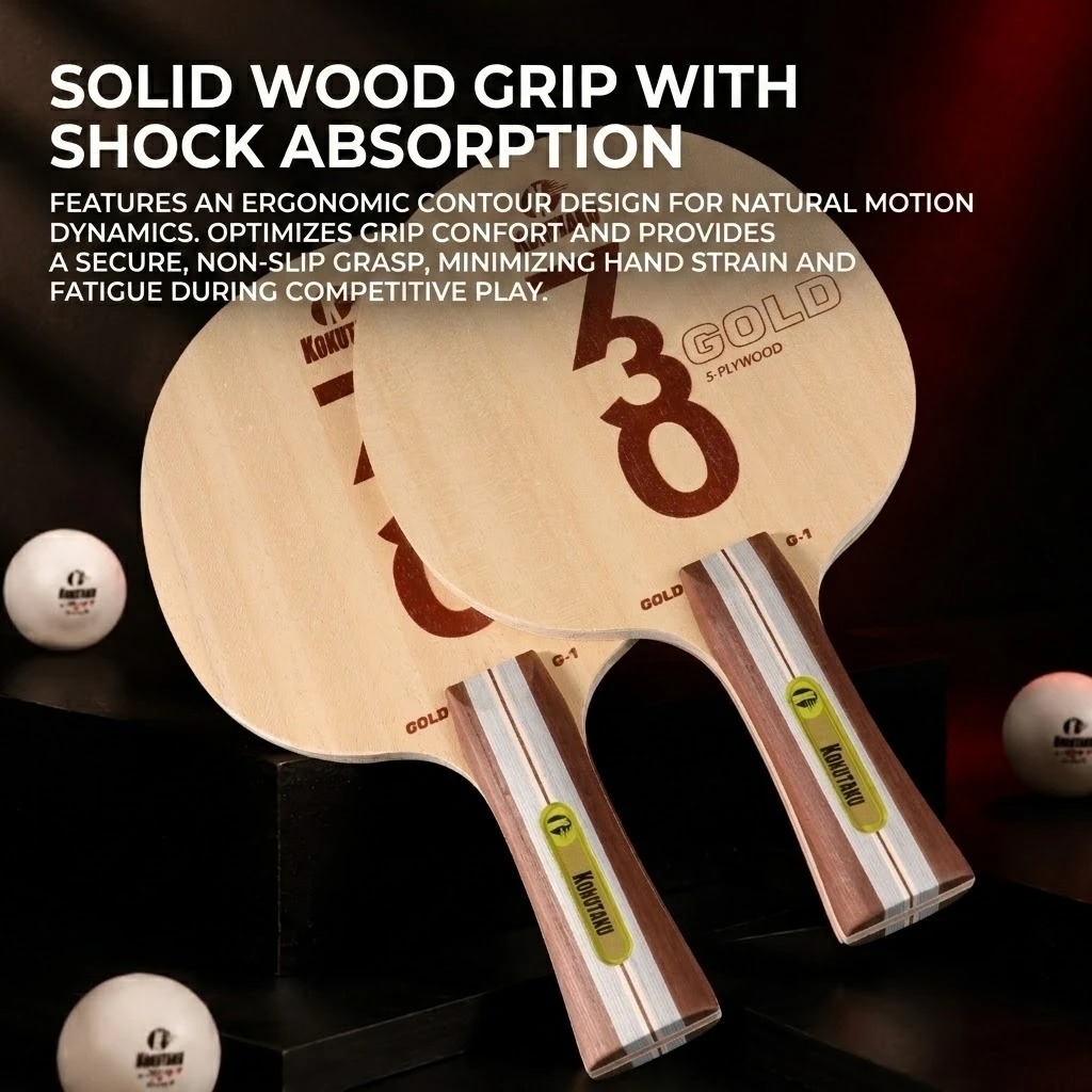 Kokutaku Table Tennis Blade FL - Table Tennis Paddle Set 评论和价格