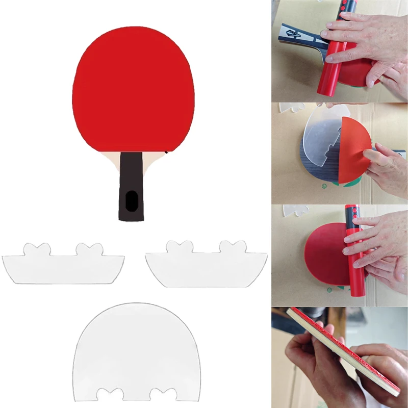 Acrylic Plastic Patchwork Plat - Table Tennis Paddle Set 评论和价格