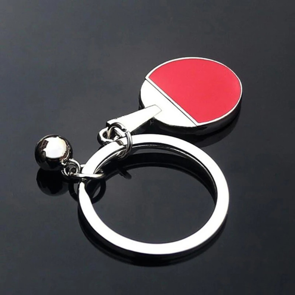 Mini Pingpong Bat Ball Keychai - Table Tennis Keychain 评论和价格