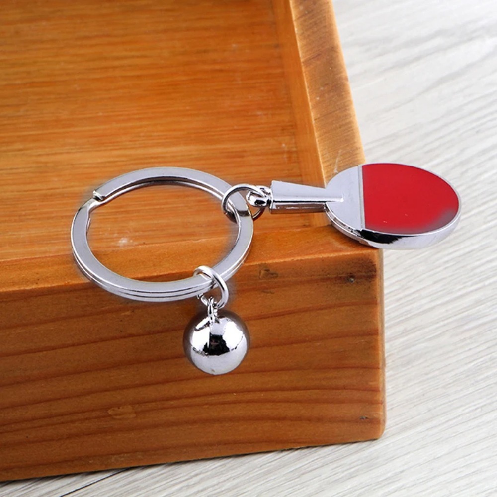 Mini Pingpong Bat Ball Keychai - Table Tennis Keychain 评论和价格