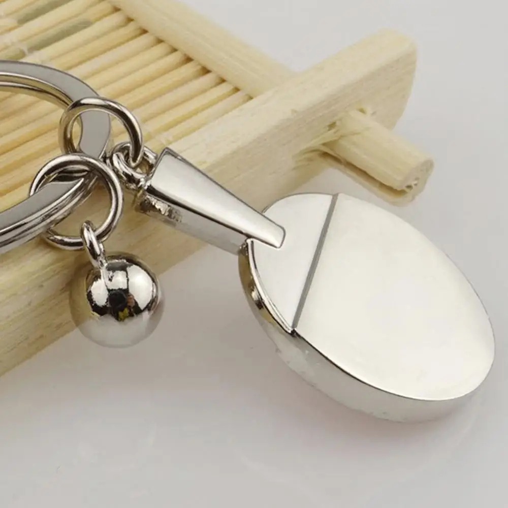 Mini Pingpong Bat Ball Keychai - Table Tennis Keychain 评论和价格