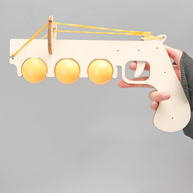 DIY Wooden 3D Puzzle Table Ten - Table Tennis Gun 评论和价格