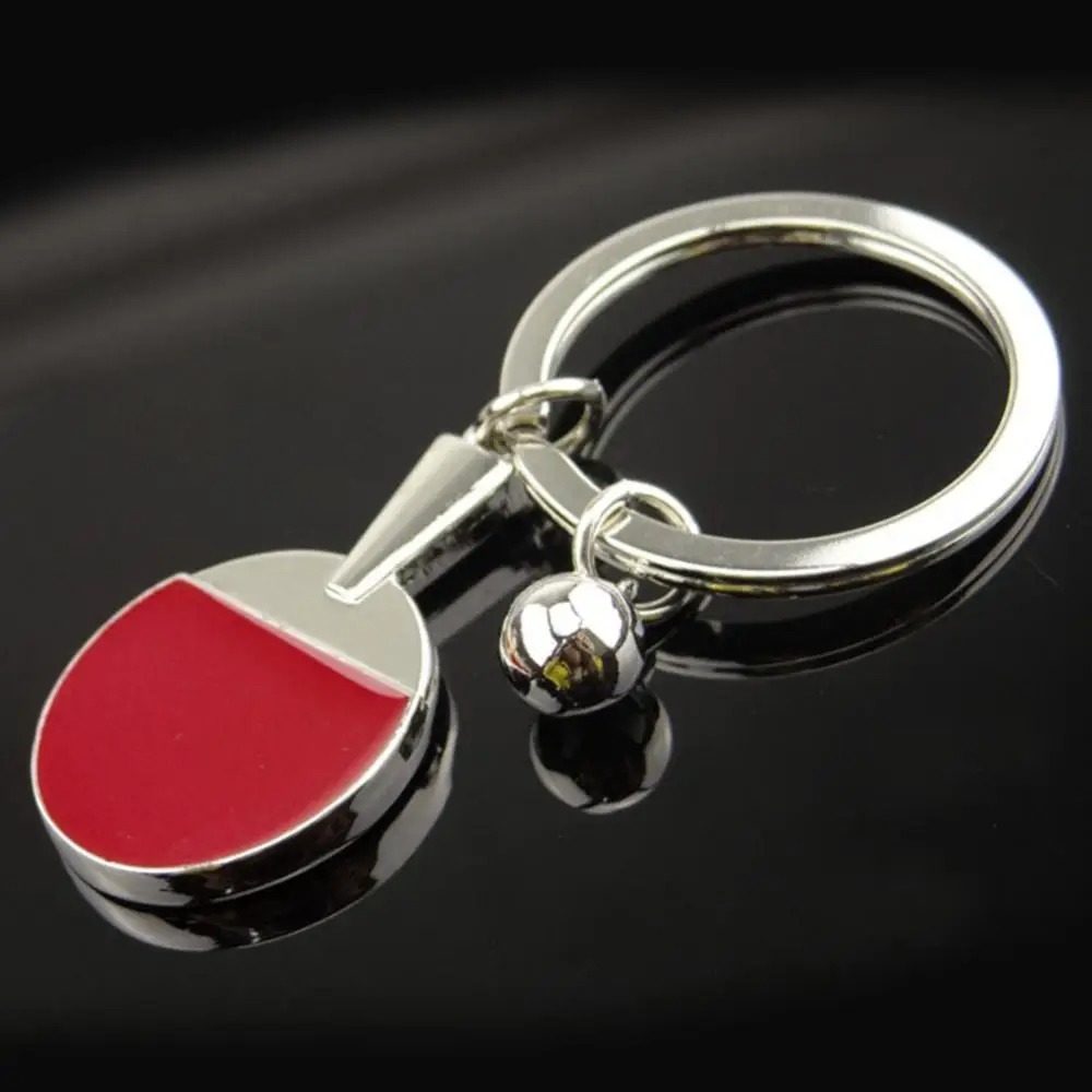 Mini Pingpong Bat Ball Keychai - Table Tennis Keychain 评论和价格