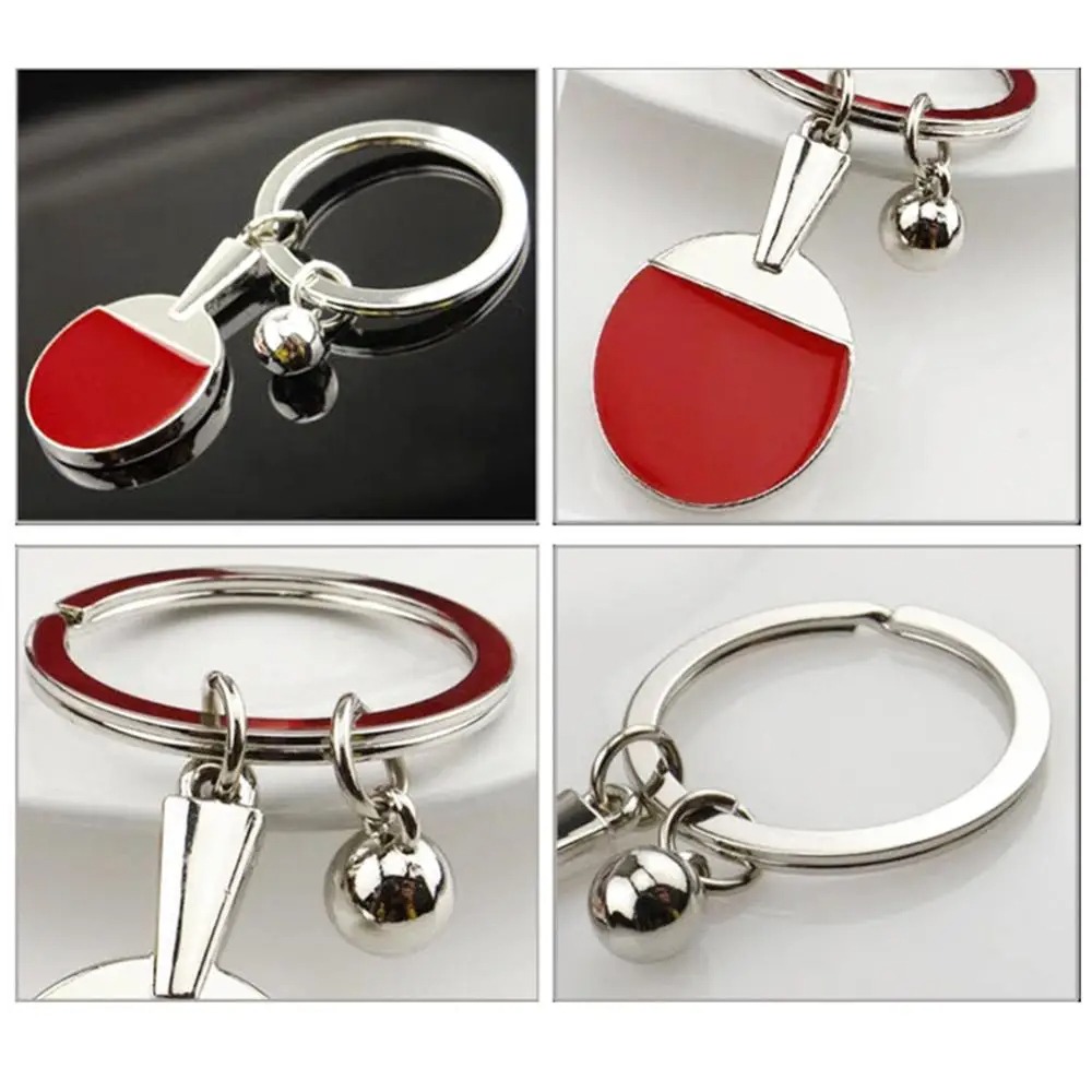 Mini Pingpong Bat Ball Keychai - Table Tennis Keychain 评论和价格