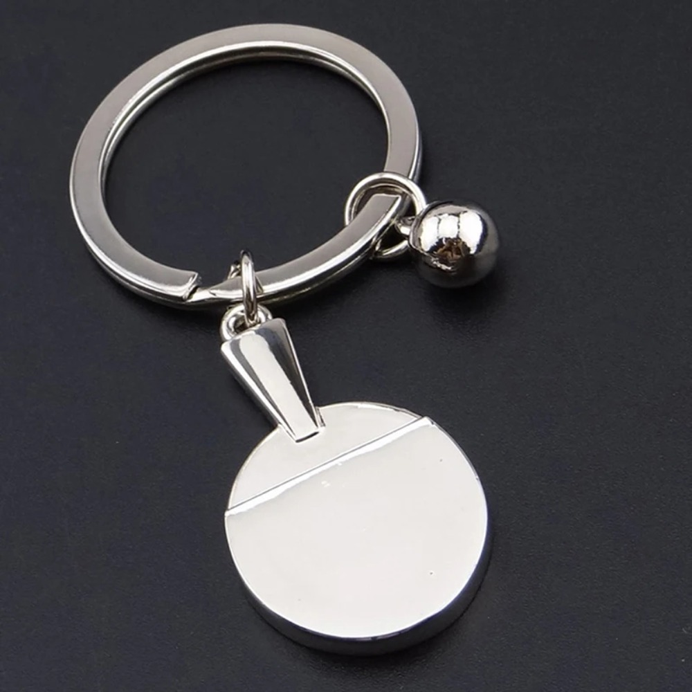Mini Pingpong Bat Ball Keychai - Table Tennis Keychain 评论和价格