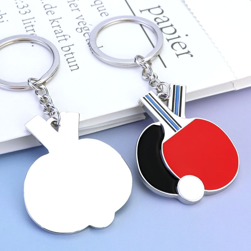 Creative Table Tennis Keychain - Table Tennis Keychain 评论和价格
