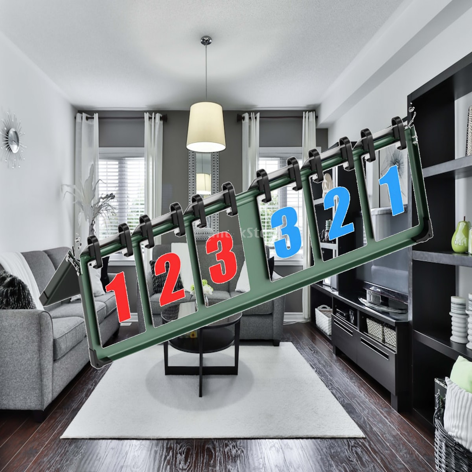 Team Flip Score Board Portable - Table Tennis Scoreboard 评论和价格