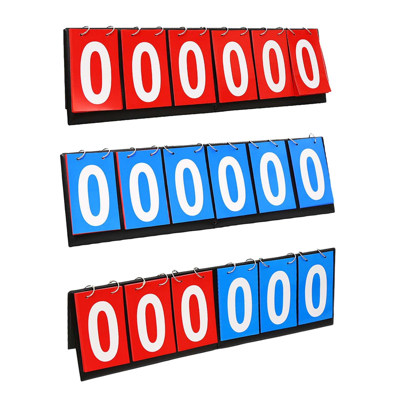 6- table scoreboard, portable  - Table Tennis Scoreboard 评论和价格