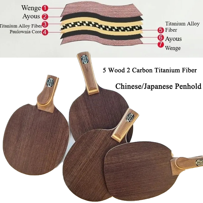 Table Tennis Blade Chinese/Jap - Table Tennis Paddle Set 评论和价格
