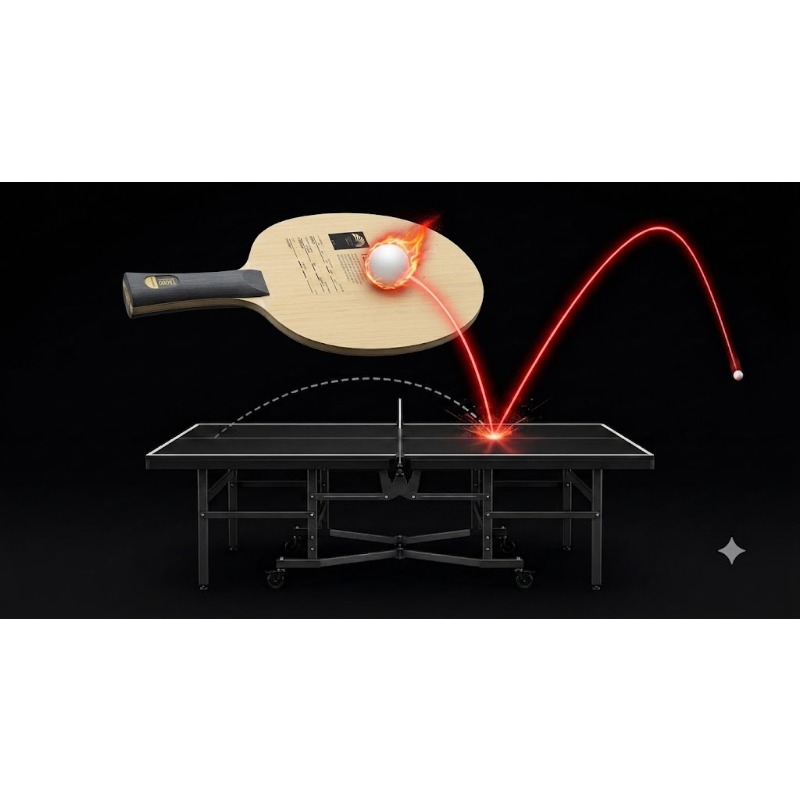 SANWEI T5000 Table Tennis Blad - Table Tennis Intermediate Level 评论和价格